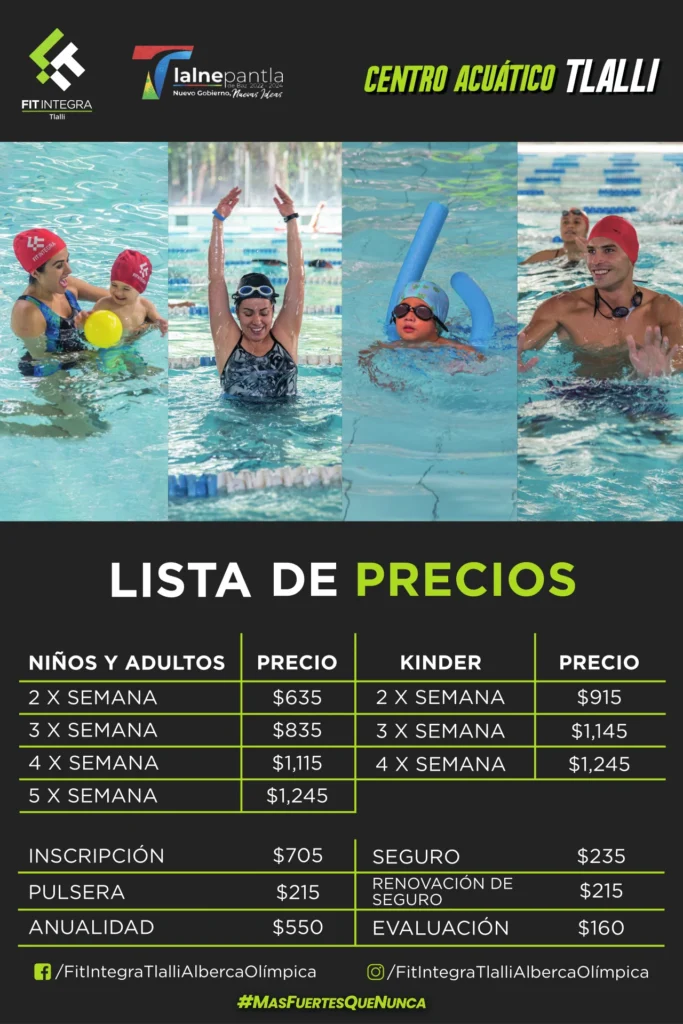Tarifas Tlalnepantla Fit Integra